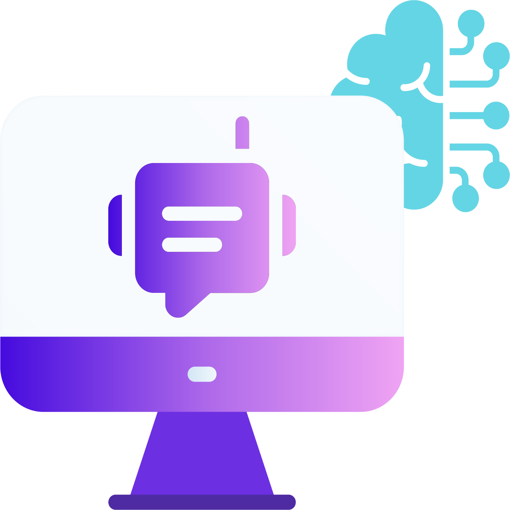 Customer service agent icon